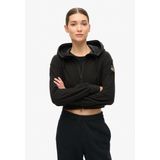 Superdry - Sport Tech Grid Fleece - Ritshoodie - Dames