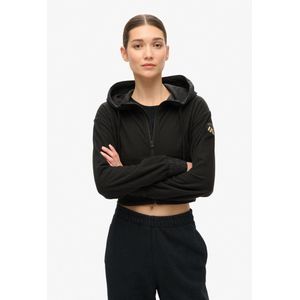 Superdry - Sport Tech Grid Fleece - Ritshoodie - Dames