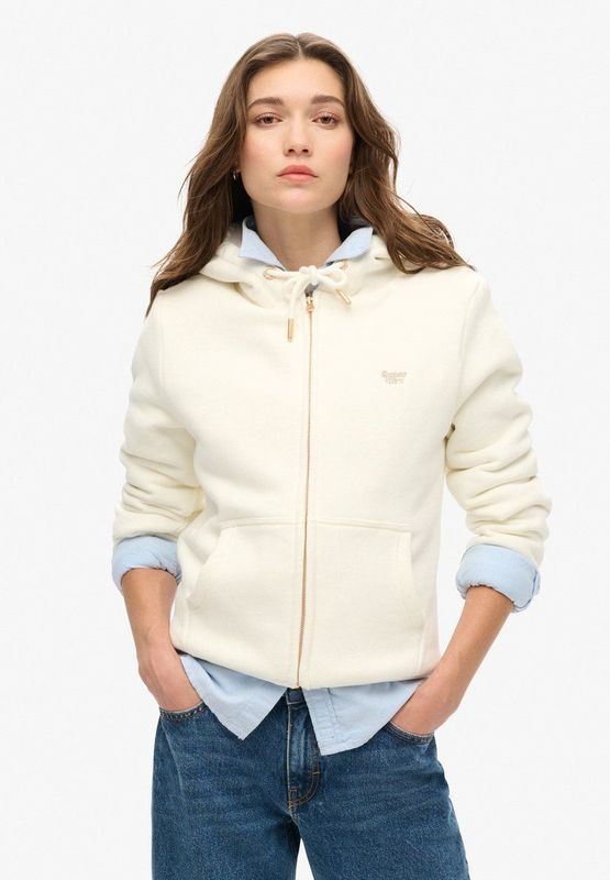 Superdry - Essential Borg - Sweatshirt - Gevoerd - Dames