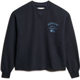 Athletic Essentials - Loose Crop Crew Sweatshirt - Grijs - Katoen