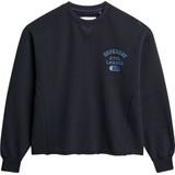 Athletic Essentials - Loose Crop Crew Sweatshirt - Grijs - Katoen