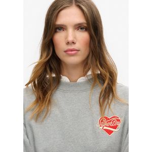 Superdry - Workwear - Losse Trui - Dames - Borduursel - Ronde Hals