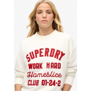 Superdry - Workwear Embroiderer - Sweatshirt - Groen - Katoen