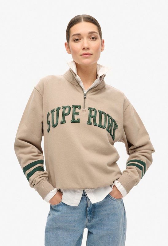 Superdry - W2012197A - Sweatshirt - Bruin - Athletic Essentials - Casual