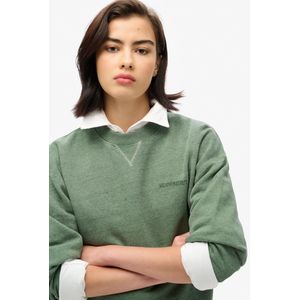 Buffalo - Sweater - Buffalo Green - Casual Fit - Lange Mouwen