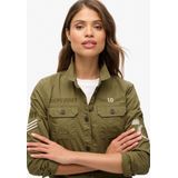 Superdry - Military Shirt - Slim Fit - Knoopsluiting - Lange Mouwen