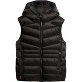 Superdry - Fuji Quilt Padded - Gilet - Met Capuchon - Slim Fit - Gewatteerd