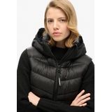 Superdry - Fuji Quilt Padded - Gilet - Met Capuchon - Slim Fit - Gewatteerd