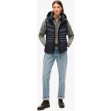 Superdry - Fuji Quilt Padded Vest - Zwart - Gilet