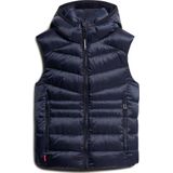 Superdry - Fuji Quilt Padded Vest - Zwart - Gilet