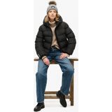 Superdry - W5011721A - Puffer Sportjas - Groen - Gerecycled Polyester - Duurzaam