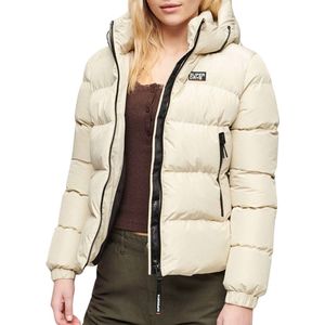 Superdry - Sports Pufferjas - Dames - Gewatteerde Jas - Met Capuchon