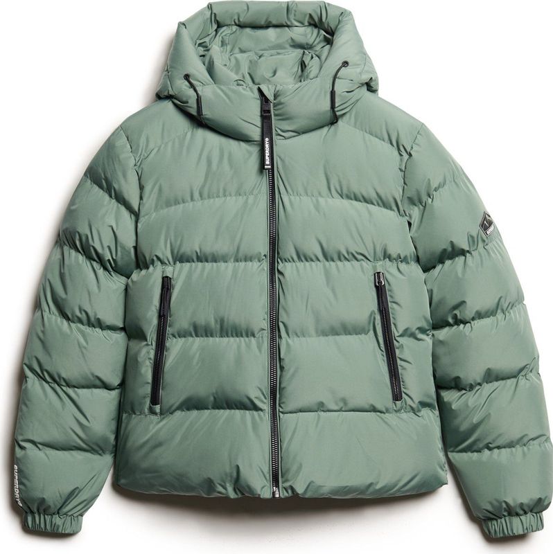 Superdry Hooded Sports Puffer Jacket Dames Jas