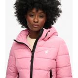 Superdry - Sports Pufferjas - Dames - Gewatteerd - Waterafstotend - Capuchon