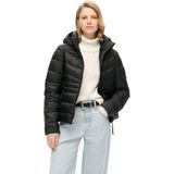 Superdry - Fuji Quilt - Gewatteerd Donsjack - Zwart - Donsvoering