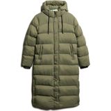 Superdry - Rips Longline Jas - Zwart - Ripstop - Gevoerd - Capuchon