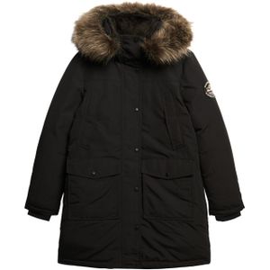 Superdry - W5011786A - Parka - Zwart - Gerecycled Polyester