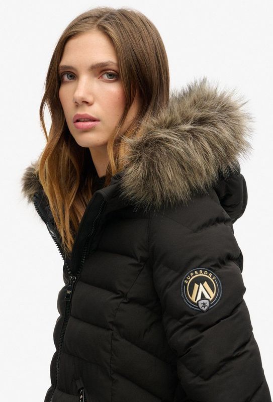 Superdry - M5011876A - Bomberjack - Groen - Polyester - Licht Gewatteerd