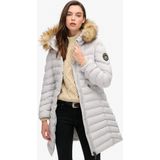 Superdry - Fuji - Pufferjas - Met Imitatiebont - Slim Fit