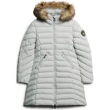 Superdry - Fuji - Pufferjas - Met Imitatiebont - Slim Fit