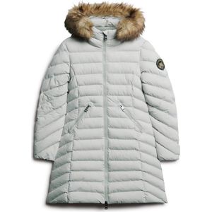 Superdry - Fuji - Pufferjas - Met Imitatiebont - Slim Fit