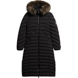Superdry Fuji Faux Fur Hooded Longline Winterjas Dames (34)