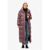 Superdry - Maxi Lange Pufferjas - Dames - Gewatteerde Jassen