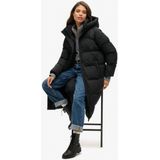 Superdry Steppjacke »Longline Hooded Puffer Jacket«
