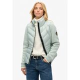 Superdry - Storm Knit Hybrid Jacket - Jas - Slim Fit - Fuji-editie