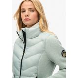 Superdry - Storm Knit Hybrid Jacket - Jas - Slim Fit - Fuji-editie