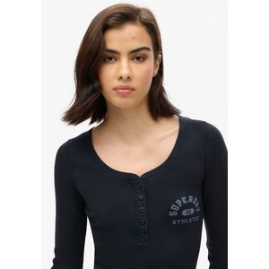 Superdry Shirt 'ATHLETIC'  navy / lichtgrijs