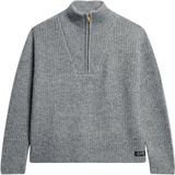 Superdry - Essential Half Rits - Trui - Relaxed Fit