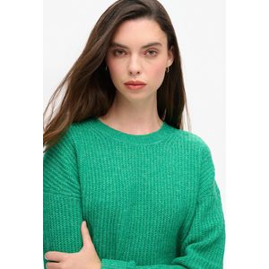 Superdryvoor vrouwen. W6110579A Bruine trui geel (XS), Casual, Acryl