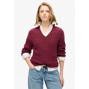 Superdry - W6110588A - Gebreide Trui - Oversized - V-hals
