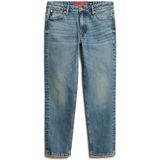 SUPERDRY - Vintage Mid Rise Slim Jeans - Canyon Blue - Denim
