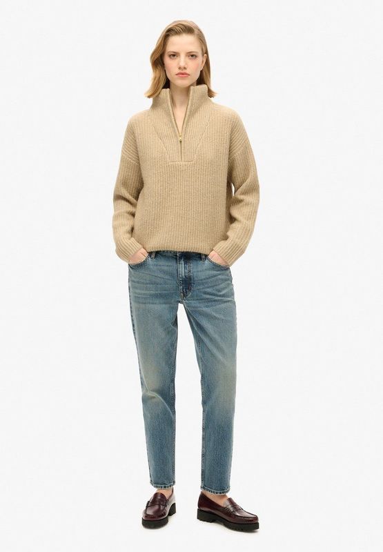 SUPERDRY - Vintage Mid Rise Slim Jeans - Canyon Blue - Denim