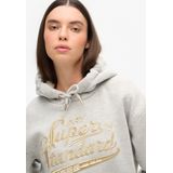 Superdry - Luxe Jurk - Dames - Met Capuchon en Metallic Logo