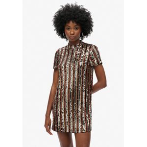 Superdry - Korte Jurk - Korte Mouwen - T-shirtstijl - Mini Lengte