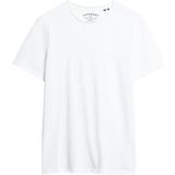 Superdry - Raw Edge Slub T-shirt - Zwart - Katoen