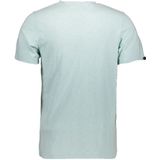 Superdry - M1012076A - T-shirt - Poederblauw - 100% Katoen