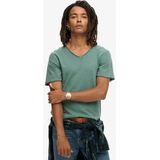 Superdry - Gemêleerd Groen T-shirt - Katoen - Regular Fit