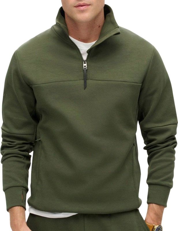 Superdry Tech Half Zip Sweater Heren