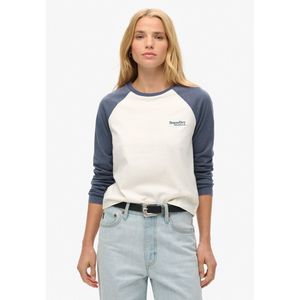 Superdry Essential Logo Baseball T-shirt Met Lange Mouwen