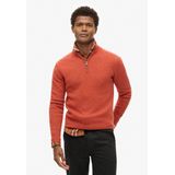 Superdry - Essential - Gebreide Trui - Opstaande Kraag - Mesh