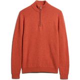 Superdry - Essential - Gebreide Trui - Opstaande Kraag - Mesh