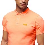 Superdry Poloshirt Essential Logo Neon Jersy Polo M1110419a Fiery Coral Mannen
