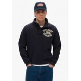 Superdry - Vintage Athletic - Sweatshirt - Charcoal Marl - Katoen