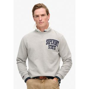 Superdry Vintage Athletic Sweatshirt Grijs Man
