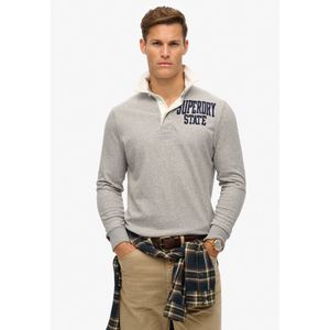 Superdry - Vintage Athletic - Rugby T-shirt - Grijs
