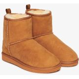 Superdry - WF210078A - Enkellaarsjes - Zwart - Suède en Sherpa